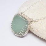 Seafoam Sea Glass Necklace