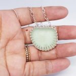 Seafoam Sea Glass Necklace