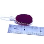 Ruby Red Sea Glass Necklace - Queen Collection