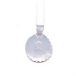 Red Sea Glass Necklace - Caviar Collection