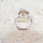 Amber Sea Glass Ring - Queen Collection