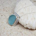 Seafoam Sea Glass Necklace