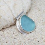 Seafoam Sea Glass Necklace