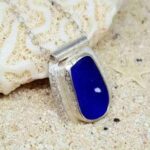 Cobalt Blue Sea Glass Necklace