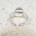 Emerald Green Sea Glass Ring