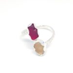 Aruba sea glass ring
