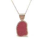 Red Sea Glass Necklace Special Setting - Queen Collection