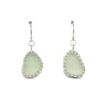 Aruba sea glass earrings