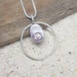 Red Sea Glass - Ring Necklace