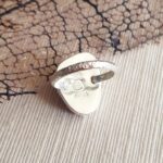 Cobalt Blue Sea Glass Ring - Size 9 - Queen Collection