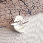 Aqua Sea Glass Ring - Size 7 - Queen Collection