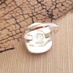 Blue Sea Glass Ring - Size 9.5 - Queen Collection