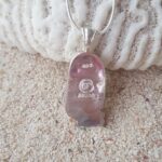 Seafoam Sea Glass Necklace - Caviar Collection
