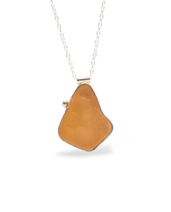 Peach sea glass Aruba