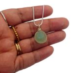 White Sea Glass Marble Necklace - Kiniki Collection